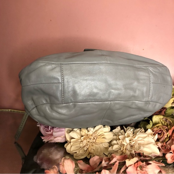 Coach Soho Lynn gray leather hobo shoulder bag - Picture 7 of 12